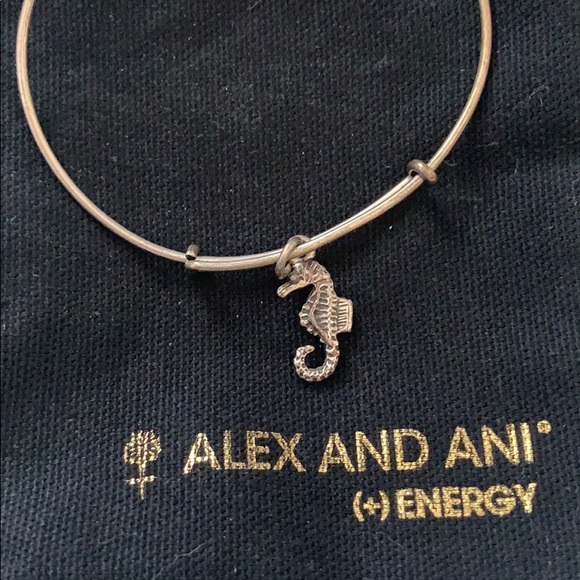 Alex and Ani |  Seahorse Charm Bracelet - Picture 3 of 5